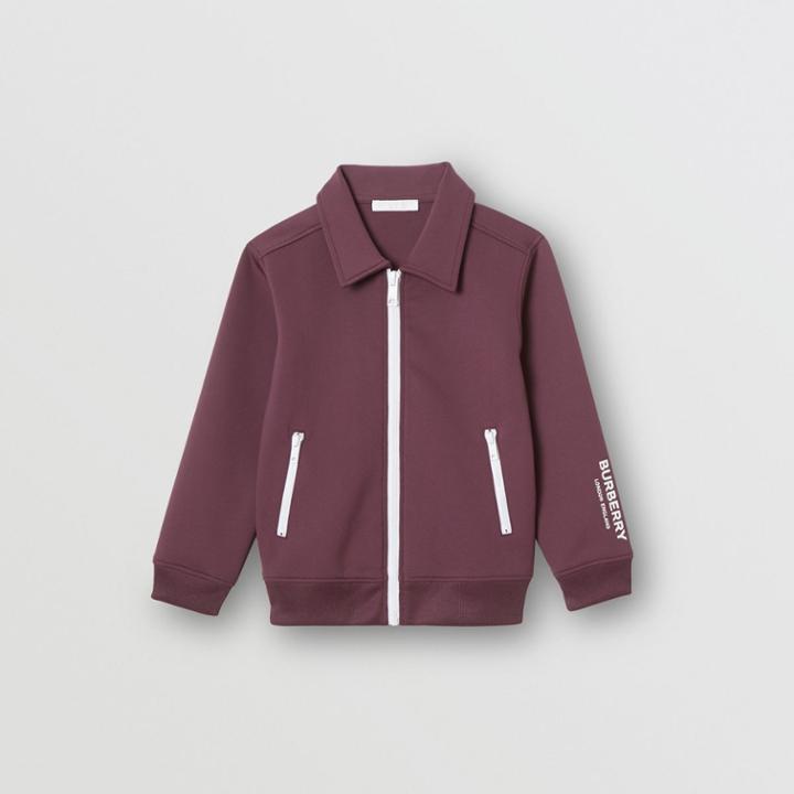 Burberry Burberry Childrens Logo Print Lightweight Track Top, Size: 10y, Red