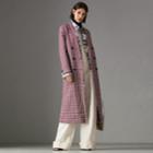 Burberry Burberry Double-faced Cotton Twill Tailored Coat, Size: 10