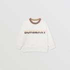 Burberry Burberry Childrens Confectionery Logo Print Cotton Sweatshirt, Size: 10y, White
