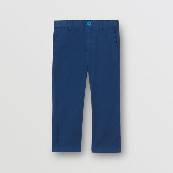 Burberry Burberry Childrens Cotton Chinos, Size: 3y, Blue