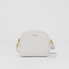 Burberry Burberry Micro Leather Cube Bag, White