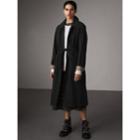 Burberry Burberry The Brighton Car Coat, Size: 06, Black