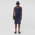 Burberry Burberry Monogram Print Cotton Vest, Size: L