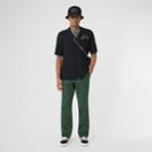 Burberry Burberry Classic Fit Cotton Chinos, Size: 36, Green