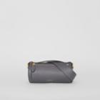 Burberry Burberry The Leather Barrel Bag, Grey