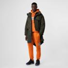 Burberry Burberry Logo Print Cotton Trackpants, Orange