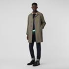 Burberry Burberry The Camden Car Coat, Size: 38, Greem