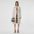 Burberry Burberry Cotton Belted Trench Coat, Size: 02