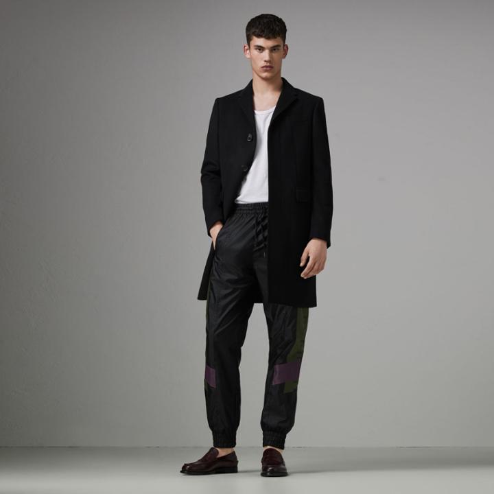 Burberry Burberry Logo Panel Shell Suit Pants