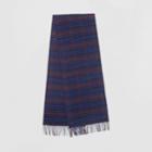 Burberry Burberry The Classic Vintage Check Cashmere Scarf, Blue