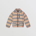 Burberry Burberry Childrens Icon Stripe Down-filled Jacket, Size: 14y, Beige