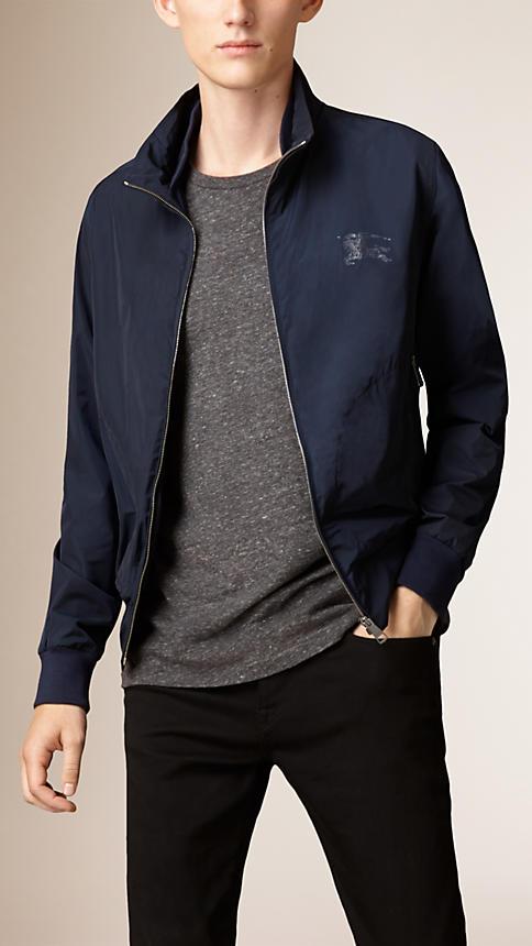 Burberry Zip Front Packaway Jacket