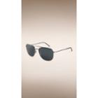 Burberry Burberry Aviator Polarised Sunglasses, Grey