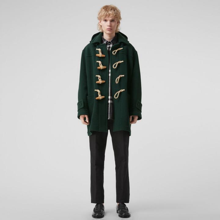 Burberry Gosha X Burberry Oversized Duffle Coat, Size: Xl