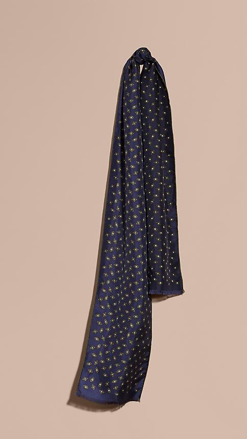 Burberry Tie-inspired Print Silk Scarf