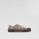 Burberry Burberry Vintage Check Cotton Sneakers, Size: 39.5