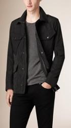 Burberry Lightweight Technical Field Jacket With Removable Warmer