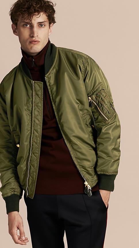 Burberry Oversize Bomber Jacket