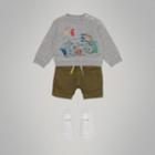 Burberry Burberry Drawcord Cotton Linen Twill Shorts, Size: 3y