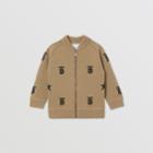 Burberry Burberry Childrens Star And Monogram Motif Wool Blend Cardigan, Size: 12m