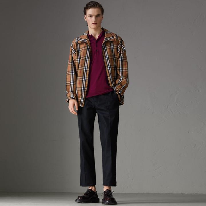 Burberry Burberry Knitted Silk Polo Shirt