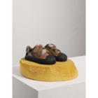 Burberry Burberry House Check And Leather Sneakers, Size: 7
