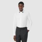 Burberry Burberry Classic Fit Crystal Detail Cotton Oxford Dress Shirt, Size: 38, White