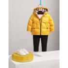 Burberry Burberry Down-filled Hooded Puffer Jacket, Size: 3y, Yellow