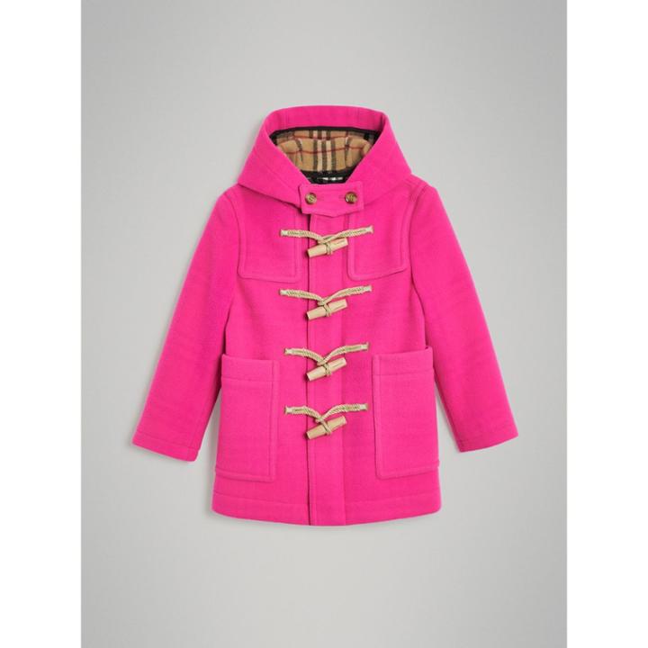 Burberry Burberry Childrens Double-faced Wool Duffle Coat, Size: 14y