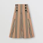 Burberry Burberry Childrens Icon Stripe Cotton Sailor Trousers, Size: 14y, Beige