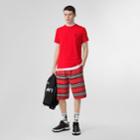 Burberry Burberry Monogram Motif Cotton T-shirt, Size: L, Red