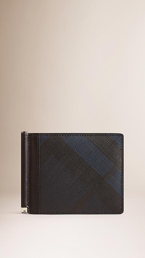 Burberry London Check Money Clip Wallet