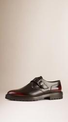 Burberry Ombr Monk-strap Shoe