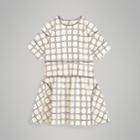 Burberry Burberry Childrens Piping Detail Flower Print Cotton Dress, Size: 10y, Beige
