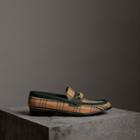 Burberry Burberry The 1983 Check Link Loafer, Size: 42, Green