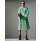 Burberry Burberry Soft-touch Plastic Car Coat, Size: 10, Blue