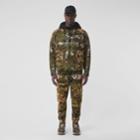 Burberry Burberry Camouflage Wool Blend Jacquard Jogging Pants