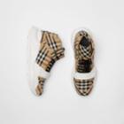 Burberry Burberry Vintage Check High-top Sneakers, Size: 39, White