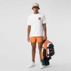 Burberry Burberry Contrast Logo Graphic Cotton T-shirt, Size: M, White