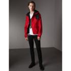 Burberry Burberry Nylon Canvas Deck Jacket With Detachable Warmer, Size: 38, Red
