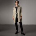 Burberry Burberry The Camden Car Coat, Size: 34, Grey