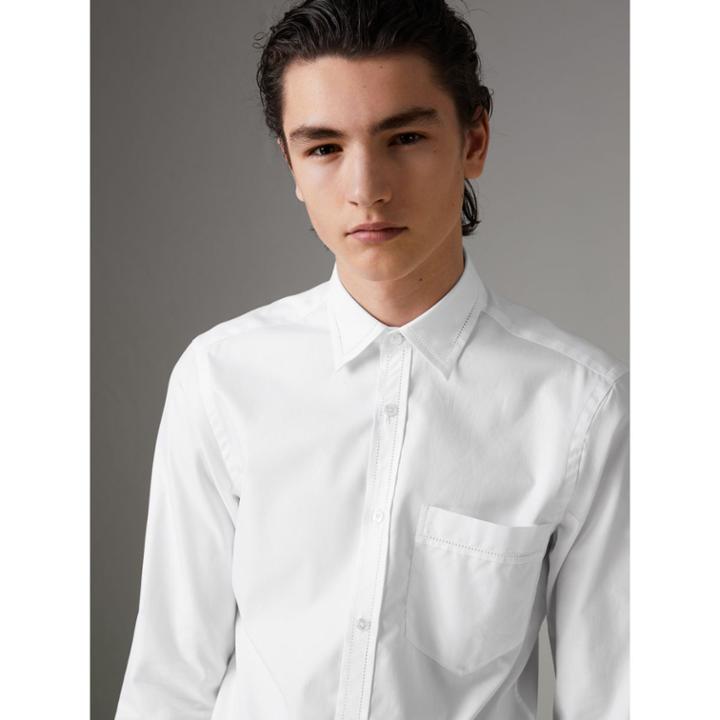 Burberry Burberry Cotton Oxford Shirt, Size: L