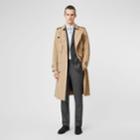 Burberry Burberry The Long Kensington Heritage Trench Coat, Size: 38, Beige