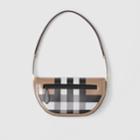 Burberry Burberry Small Check Leather Olympia Bag