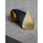 Burberry Burberry Modern Cut Check Silk Twill Jacquard Tie, Yellow