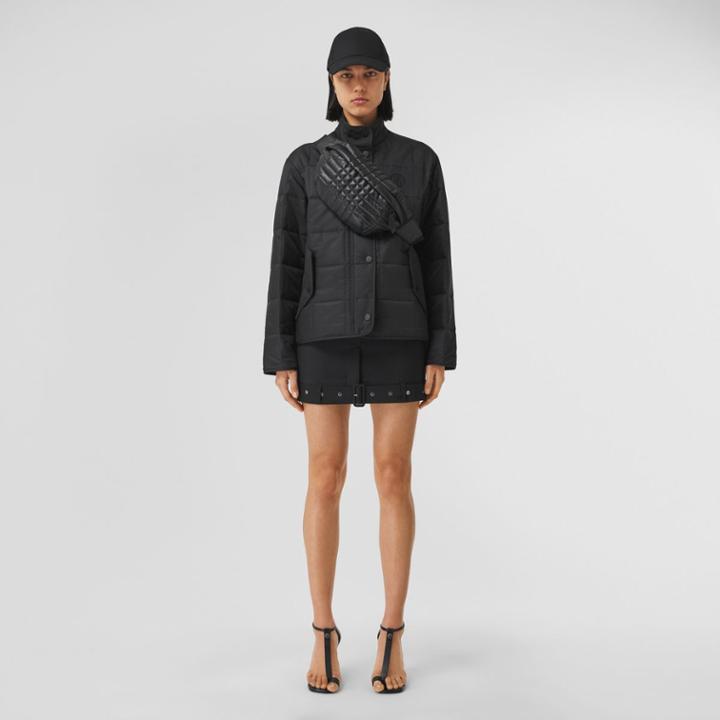 Burberry Burberry Monogram Motif Puffer Jacket, Size: L