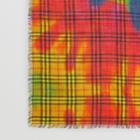 Burberry Burberry Tie-dye Vintage Check Wool Silk Large Square Scarf