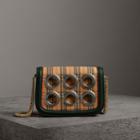 Burberry Burberry The 1983 Check Link Bag With Grommet Detail, Green