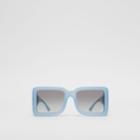 Burberry Burberry B Motif Square Frame Sunglasses, Blue
