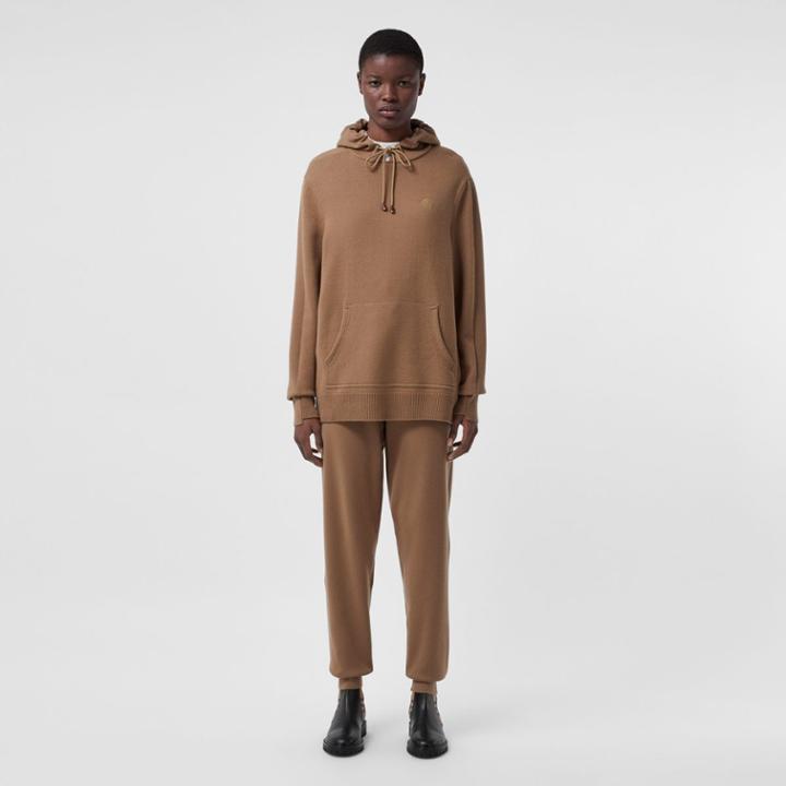Burberry Burberry Monogram Motif Wool Cashmere Blend Jogging Pants